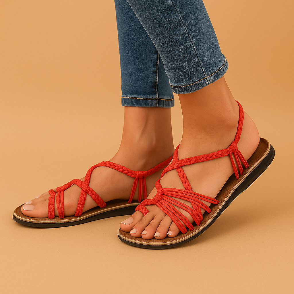 Claudine™ | Strand Sandalen
