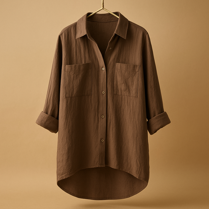 Séverine™ | Bluse mit langen Ärmeln Chic