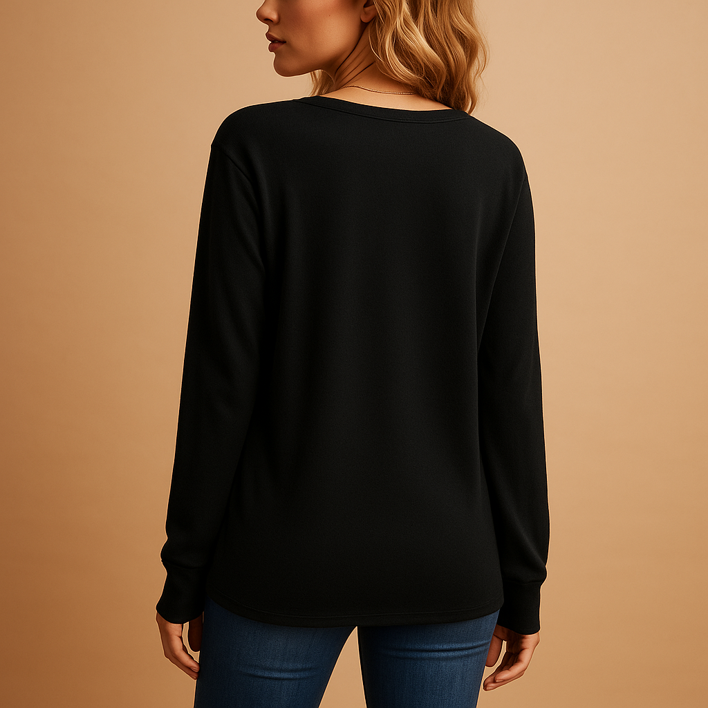 Cassandre™ | Fließende Bluse mit Knöpfen