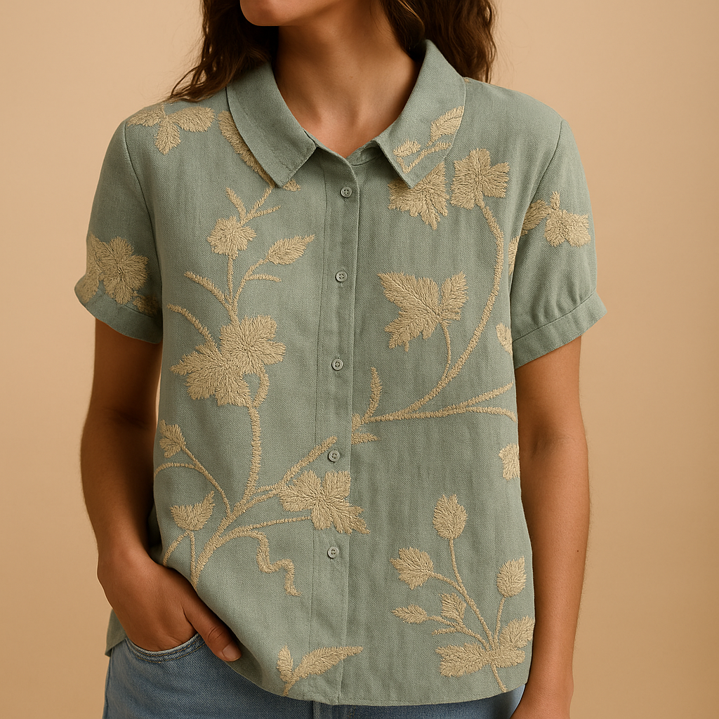 Séraphine™ | Florale Relax Bluse