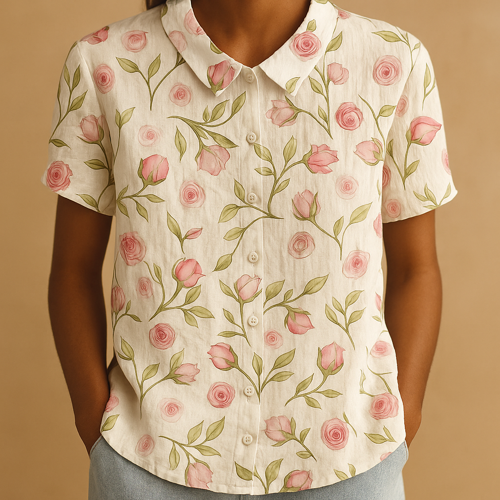 Séraphine™ | Florale Relax Bluse