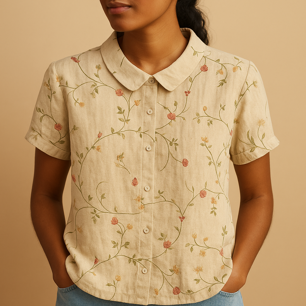 Séraphine™ | Florale Relax Bluse