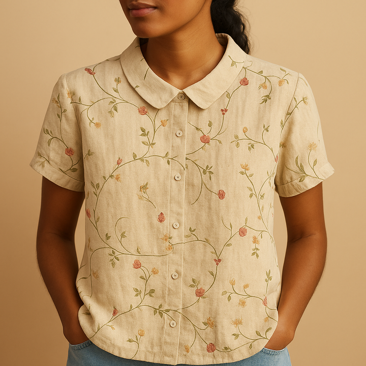Séraphine™ | Florale Relax Bluse